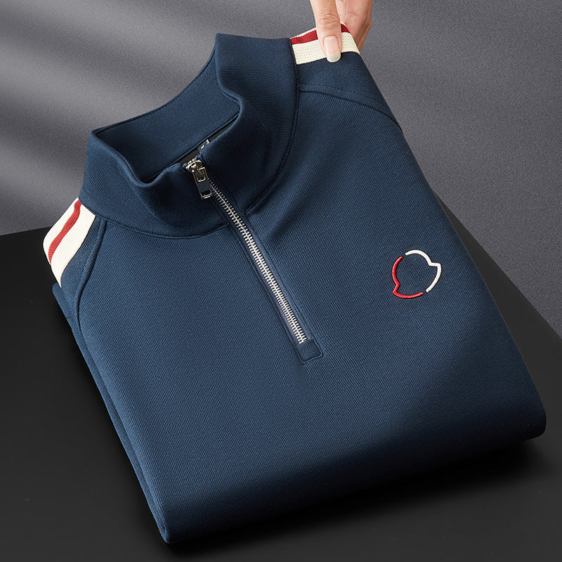 Komplet bluza i dres z zamkiem błyskawicznym 1/4 – elegancki komfort i wysoka wydajność