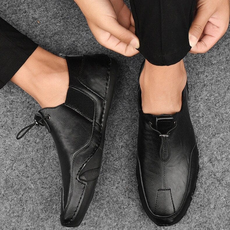 Lorenzo Slip-on shoes made of natural leather