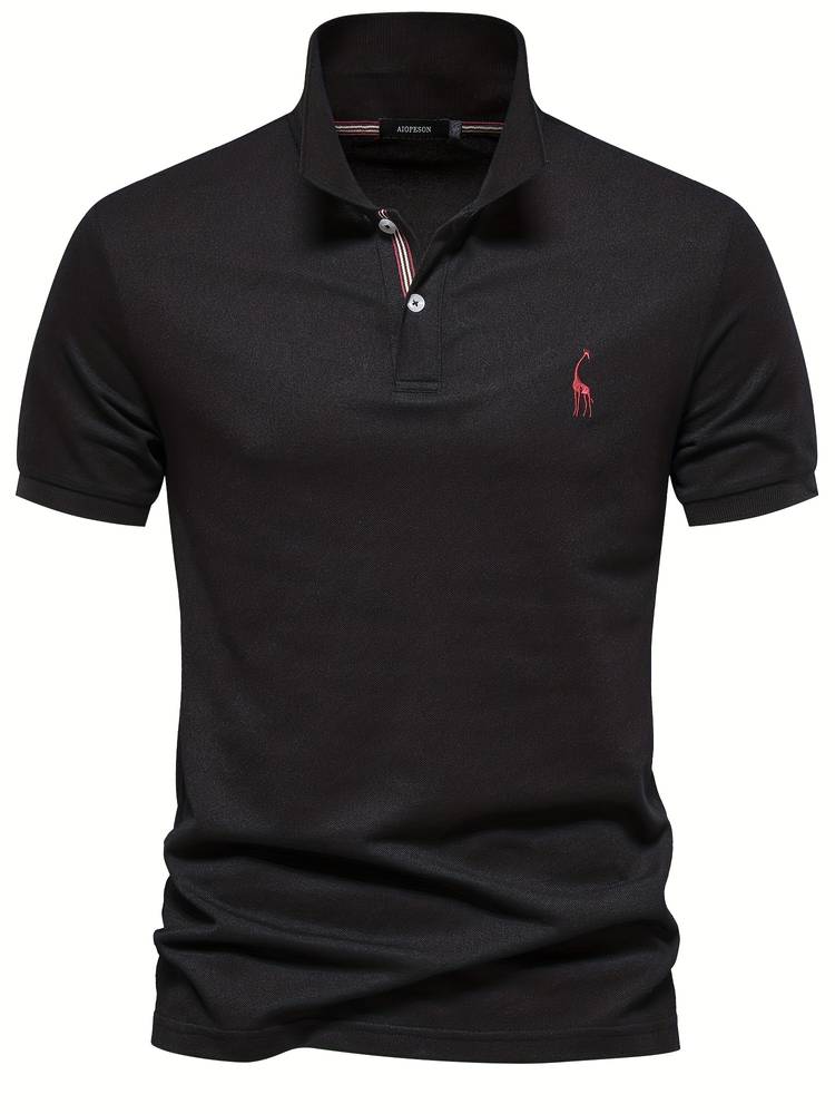 Noah | Koszulka polo o kroju slim fit z sportowym detałem kołnierza – ponadczasowy styl, idealne dopasowanie