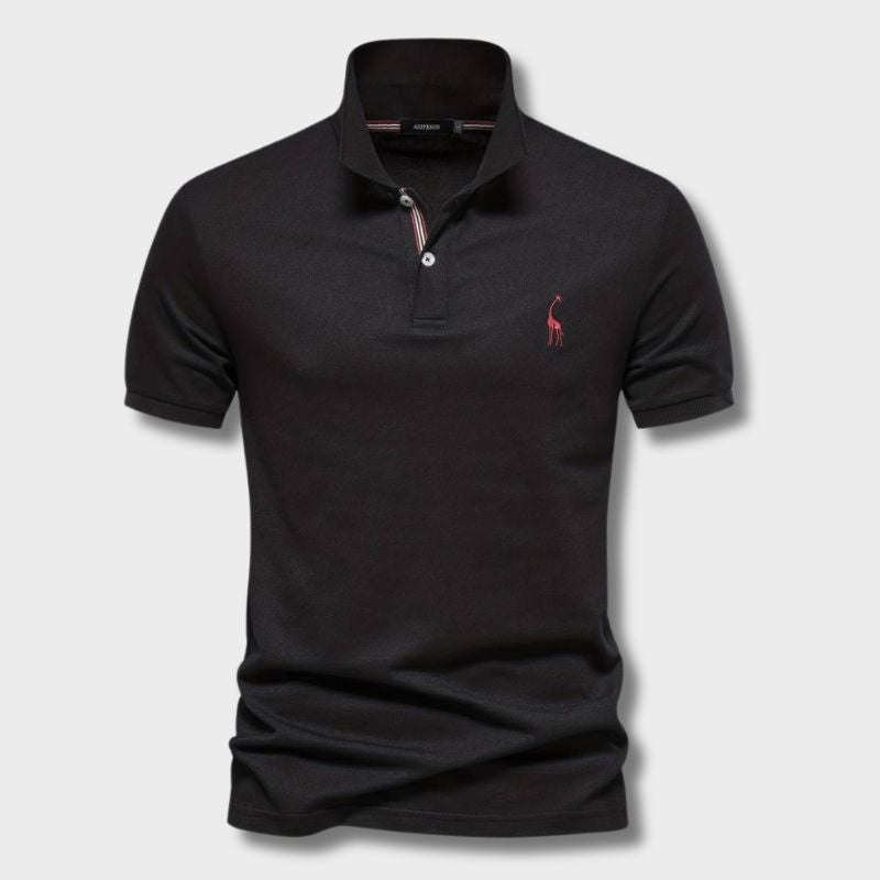 Noah | Koszulka polo o kroju slim fit z sportowym detałem kołnierza – ponadczasowy styl, idealne dopasowanie