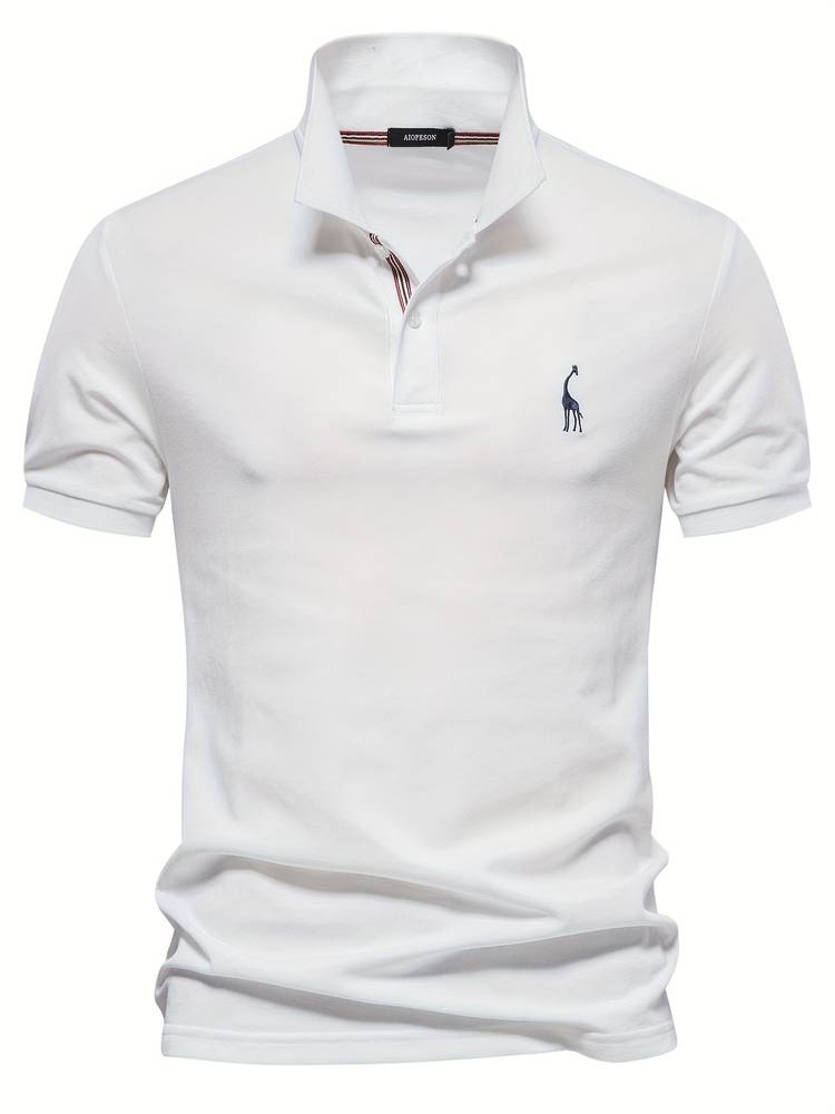 Noah | Koszulka polo o kroju slim fit z sportowym detałem kołnierza – ponadczasowy styl, idealne dopasowanie
