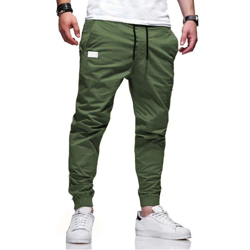 Spodnie cargo jogger o sportowym kroju – stylowy towarzysz na czas wolny i na co dzień