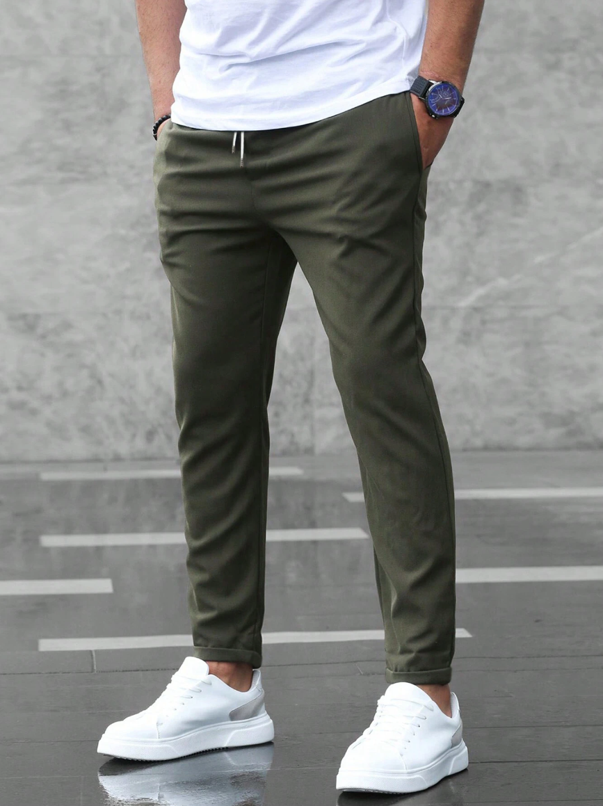 Atlden Slim Fit spodnie joggery dresowe z regulowanym sznurkiem w talii – idealne dopasowanie i nowoczesny design
