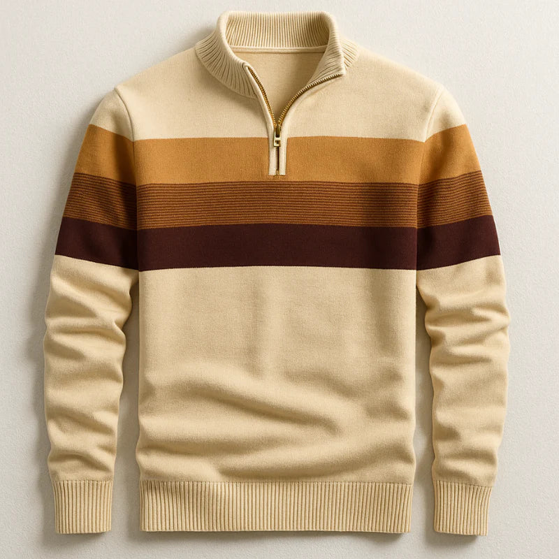 LORVEN sweter w paski