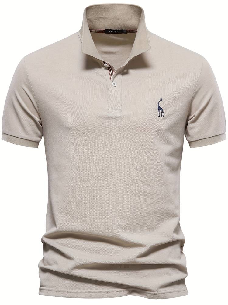 Noah | Koszulka polo o kroju slim fit z sportowym detałem kołnierza – ponadczasowy styl, idealne dopasowanie